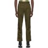 AHLUWALIA KHAKI GREAT GRANDAD TROUSERS