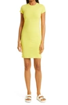 Atm Anthony Thomas Melillo Pima Cotton Jersey T-shirt Dress In Sunshine