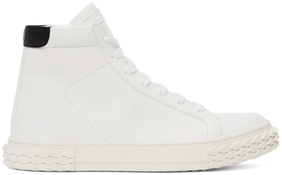 Giuseppe Zanotti White Ecoblabber Sneakers