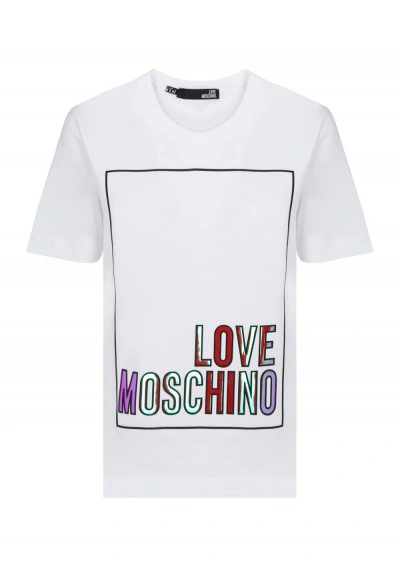 Moschino Love T-shirt In White
