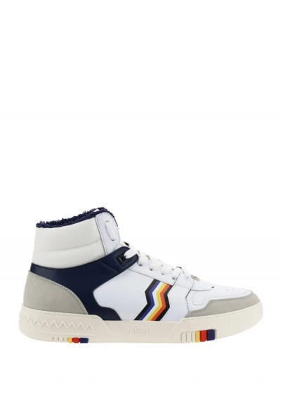 Acbc X Missoni Sneakers In White+blue Details