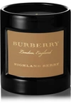 BURBERRY BEAUTY HIGHLAND BERRY SCENTED CANDLE, 240G