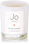 JO LOVES SALTED CARAMEL SCENTED CANDLE, 185G