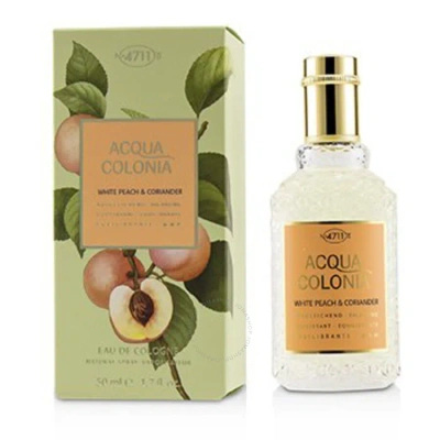 4711 - Acqua Colonia White Peach & Coriander Eau De Cologne Spray  50ml/1.7oz In Green / Peach / White