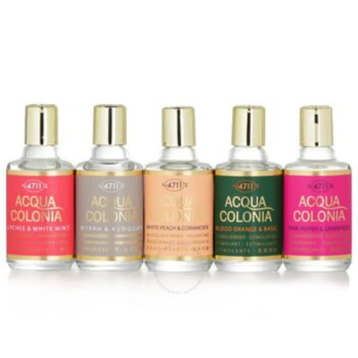 4711 Ladies Acqua Colonia Eau De Cologne Mini Set Fragrances 4011700747948 In Mint / Orange / Peach / Pink / White