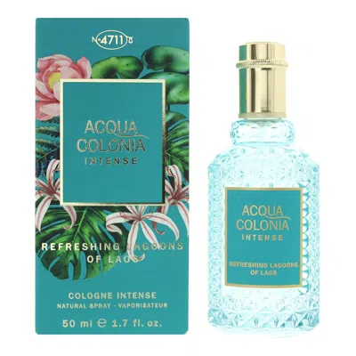 4711 Ladies Acqua Colonia Intense Refreshing Lagoons Of Laos Edc 1.7 oz Fragrances 4011700750184 In Transparent