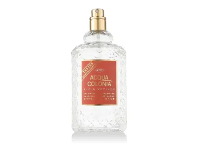 4711 Unisex Acqua Colonia Fig & Vetiver Edc 3.4 oz (tester) Fragrances 4011700749508 In Transparent