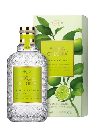 4711 Unisex Acqua Colonia Lime & Nutmeg Edc 3.4 oz Fragrances 4011700748686