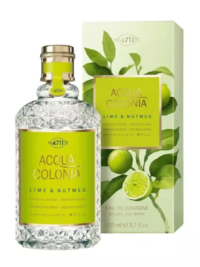 4711 Unisex Acqua Colonia Lime & Nutmeg Edc 3.4 oz (tester) Fragrances 4011700748754 In Green