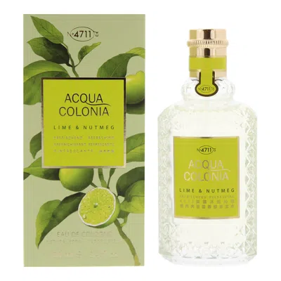 4711 Unisex Acqua Colonia Lime & Nutmeg Edc Spray 3.4 oz Fragrances 4011700770212