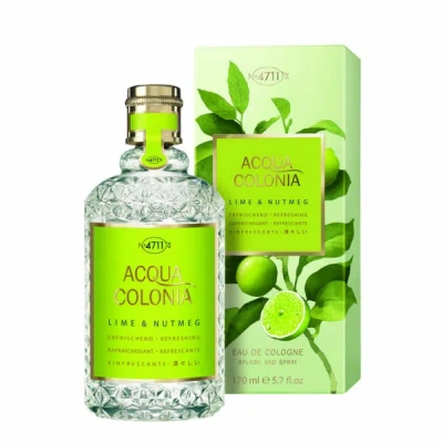 4711 Unisex Acqua Colonia Lime & Nutmeg Edc Spray 5.7 oz (170 Ml)