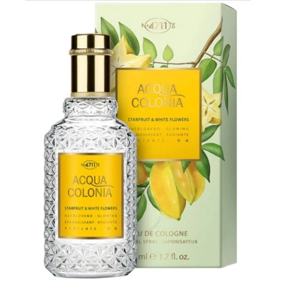 4711 Unisex Acqua Colonia Starfruit & White Flowers Edc Spray 1.7 oz Fragrances 4011700748280