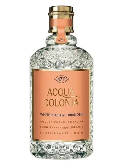 4711 Unisex Acqua Colonia White Peach & Coriander Edc 3.4 oz (tester) Fragrances 4011700748785 In Multi