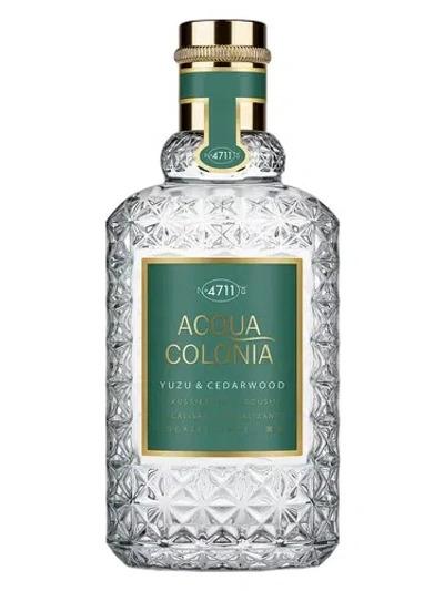 4711 Unisex Acqua Colonia Yuzu & Cedarwood Edc 3.4 oz (tester) Fragrances 4011700749300 In Multi