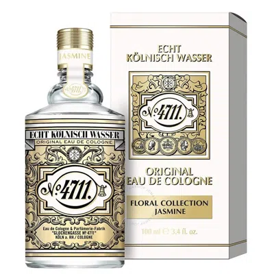 4711 Unisex Floral Collection Jasmine Edc Spray 3.4 oz Fragrances 4011700757039 In White