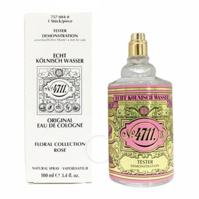 4711 Unisex Floral Rose Edc Spray 3.4 oz (tester) Fragrances 4011700757084 In Green / Rose