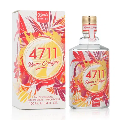 4711 Unisex Perfume  Edc Remix Cologne Grapefruit Edition 2022 100 ml Gbby2 In Gray