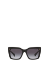 MIU MIU MU 02WS BLACK SUNGLASSES