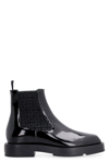 Givenchy Round Toe Ankle Boots In Black