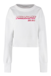 Philosophy Di Lorenzo Serafini Logo-print Wide-neck Sweatshirt In White