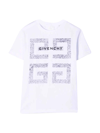 GIVENCHY WHITE UNISEX T-SHIRT WITH PRINT