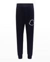 MONCLER BOY'S BELL LOGO JOGGER PANTS