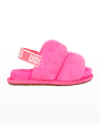 UGG GIRL'S OH YEAH SHEARLING SLIPPERS, BABY/TODDLERS