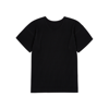 Issey Miyake Ribbed Crew Neck Short Sleeve T-shirt In Black