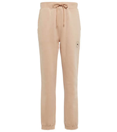 Adidas By Stella Mccartney Asmc Jersey Sweatpants In Ashpea