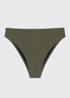Fisch + Net Sustain Flamands Recycled Bikini Briefs In Safari Green