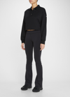 Alo Yoga Airbrush Low-rise Bootcut Leggings In Black