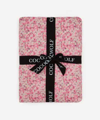 Coco & Wolf Mitsi Valeria Single Fitted Sheet In Pink