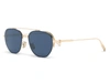 Dior Dm40024u Gold Aviator Sunglasses