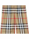 Burberry Beige Silk Bradestone Bermuda Shorts In Brown