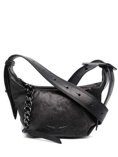 Zadig & Voltaire Le Cecilia Shoulder Bag In Black | ModeSens