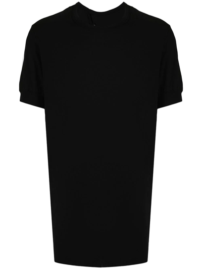 BORIS BIDJAN SABERI RAW-CUT HEM COTTON T-SHIRT