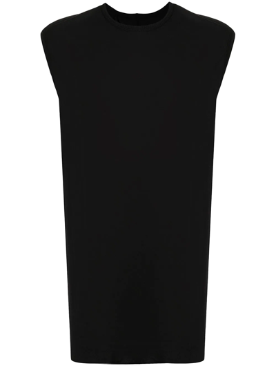 Boris Bidjan Saberi Raw-cut Hem Tank Top In Black