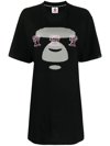 AAPE BY A BATHING APE LOGO-PRINT COTTON T-SHIRT