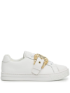 VERSACE JEANS COUTURE COUTURE BAROQUE BUCKLE SNEAKERS