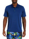 Robert Graham Elbridge Short Sleeve Performance Polo In Navy