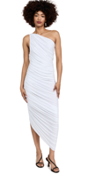 Norma Kamali Diana Gown In White