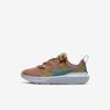 Nike Crater Impact Little Kids' Shoes In Mineral Clay,elemental Gold,chambray Blue,laser Blue