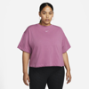 Nike Sportswear Essential Women's T-shirt In Light Bordeaux