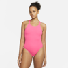 Nike Fastback Women's 1-piece Swimsuit In Hyper Pink