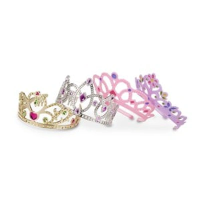 Melissa & Doug Dress-up Tiaras Role Play Collection In Purple