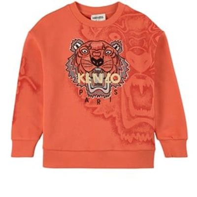 Kenzo Kids' Red Tiger Sweatshirt