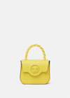 Versace La Medusa Mini Bag In Yellow