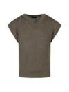 Roberto Collina Ribbed Cotton And Linen Sweater - Atterley In Green