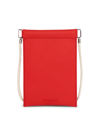 Maison Margiela Logo Rubber Phone Pouch Case In Red