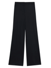 Theory Clean Front Wide Leg Precision Ponte Knit Pants In Black